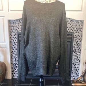 No frills Grey and green sweater, size XL, good used condition